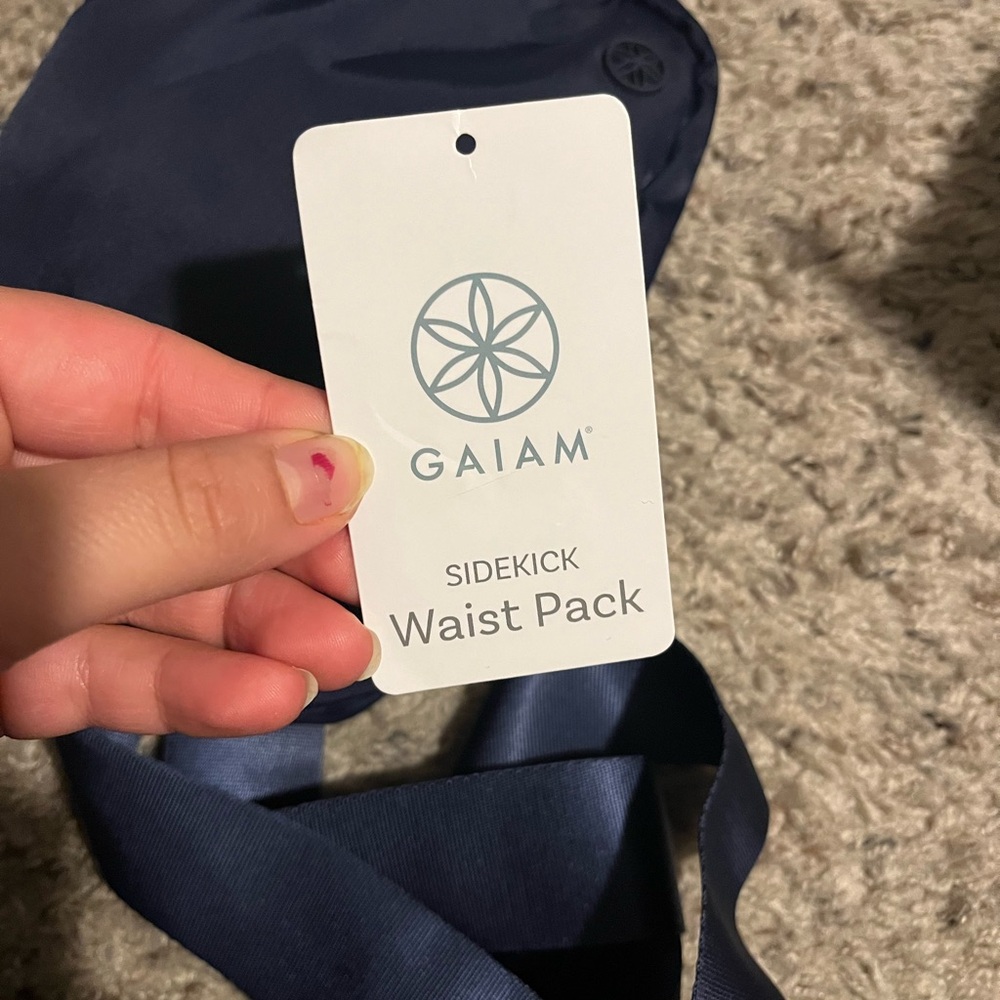 GAIAM Dark Blue Belt Bag